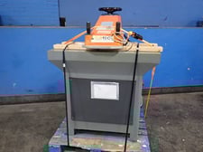 20 Ton, CJRTec Automated Engineering #20-SA-M-J-N, Clicker Press, 39" x 19.6" Table, 2 HP, 220 V