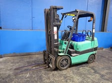 4700 lb. Mitsubishi #FGC25K, Propane Forklift, 4" x 41.5" Forks, 188" Lift height, 82" Mast, Will Not Start