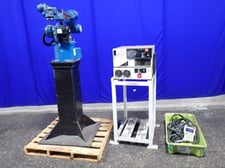 Kawasaki #BA006LA, Robot, w/Teach Pendant, E01G-A001 Controller, 6-Axis, 6 kg Payload, 1.2 kW, 2000 RPM