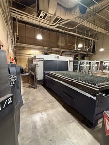 Bystronic #BySprint-3015, CNC fiber laser, 2000 watt, 5' x 10' table, chiller, dust collector, 2014'