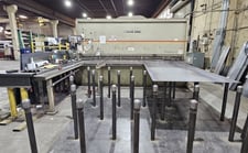 3/4" x 12' Accurshear #675012, hydraulic shear, 48" back gauge, programmable electronic back gauge, 2006