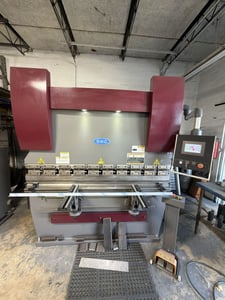 70 Ton, GMC #HPB-7006, CNC hydraulic press brake, 6.8'OA, 63" between housing, ESA #625 2-Axis CNC Control