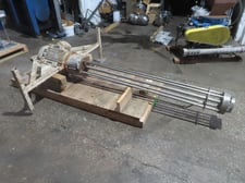 Rotor-Stator Emulsifier, 1.5" diameter stainless shaft x 71" long, 6" rotor/stator basket, 15 HP, 3500 RPM