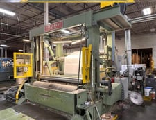 Jagenberg #Vari-Dur, Two-Drum Slitter Rewinder, 84" width, 72" max. unwind diameter, 60" max. rewind