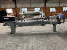 Appleton #A301, Automatic Core Cutter, 120" long x 3" diameter cores, 2 HP, 480 Volts, 2017