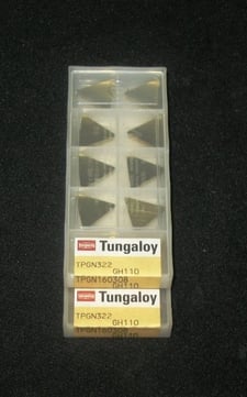 Toshiba Tungaloy #TPU-432-GH110, Inserts, LOT of 10