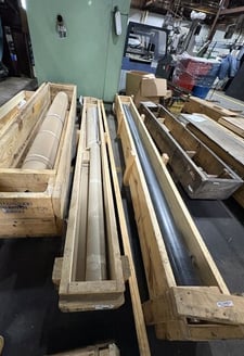 104" Webex #A-350-150, Idler Roller, 3.5" For 1.5" Shaft