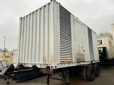 1250 HP Caterpillar #3412C, diesel gen, PMG, EPA tier 1, sound attenuated enclosure, 260 hours, 2001