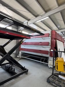 Pujol #LAM-PRO-TOP-TRIO, Multi-Chamber Glass Lamination Line, 75" wide glass, 3" thickness, 206 HP, 2022