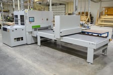 29.92" Biesse Viet #Opera-R-1.0, CNC Robotic Denibbing/Sanding Machine, 2.36" max. thickness, 32 FPM, 12 kg