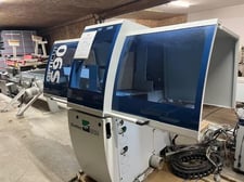 3/4" x 1" Dimter #S90, Optimizing Cut-Off Saw, 9" max. width, 4" thickness, 20.5" blade diameter, 10 HP arbor