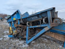 Universe Machine #11B33, Wood Waste Grinder, 16-24 tons/hr., 36" x 36" intake opening, 300 HP, 750 RPM, 30"