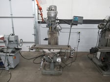 Bridgeport #1J, Vertical Knee Mill, 30" x 12" x 16" travel, Acu-Rite Millmate 2-Axis digital read out, 9"