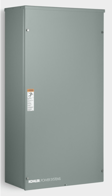 200 Amp, Kohler #RDTCFNC200BSE, automatic transfer switch, 1ph, 120/240 Volts, 3R, 42CRT, Load Center