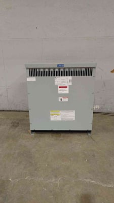 75 kVA, 480 Primary, 208/120 Secondary General Electric #9T83B3874, Dry Transformer, 3PH
