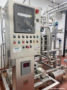 Comat #PS150.35.2, Pasteurizer, 4 HP, 480 V., 3300 GPH, 15,000 LPH, Dairy, 2018