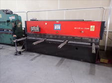 No. QC12Y-6x3200 shear, back gauge, arm, foot controls