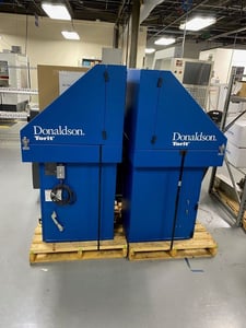 700 cfm Donaldson Torit #DB-800, 30" x 31" downdraft dust collector bench, new, never used