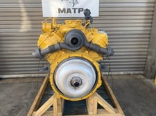 Caterpillar #3208T, diesel engine turbo mechanical V-8 10.4L 02Z54391 AR 7C8805, 1989