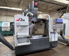 Haas #VF-2SS, CNC vertical machining center, 30" X, 16" Y, 20" Z, 12000 RPM, 24 automatic tool changer, Cat