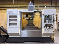 Akira-Seiki #V4XP, CNC vertical machining center, Mi645 Control, 41.3" X, 19.8" Y, 22" Z, 12000 RPM, 28