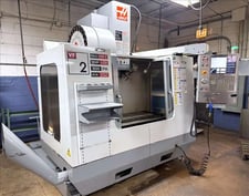 Haas #VF-2B, CNC vertical machining center, 30" X, 16" Y, 20" Z, 10000 RPM, 24 automatic tool changer, 14" x
