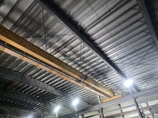 5.5 Ton, Konecranes, Double Girder Overhead Bridge Crane System w/ Hoist