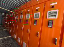 MV Manufacturing Group, 600 amp motor control cen, 575 Volt, 800 amp horizontal & vertical bus, IP42