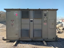 1000 KVA 4160 Primary, 600Y/347 Secondary, Boundary Electric, 3PH Portable Substation, outdoor skid mounted