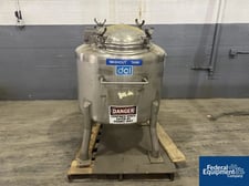 100 gallon DCI, Tank, Stainless Steel