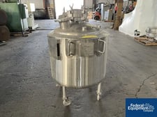 70 gallon Northland, Reactor Body, 30" diameter x 21" straight side, dish top & bottom, 316L Stainless Steel