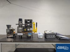 Freund Vector #TF-LABO, Roller Compactor, Stainless Steel, 1.97" diameter x 0.94" face, 2005