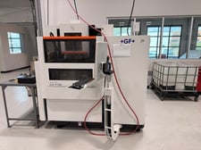 Agie Charmilles #CUT-P350, Wire Edm, Big Spool, 13.8" X, 8.7" Y, 8.7" Z, CUT-HMI-2 cnc, 26.8" x17.8" table