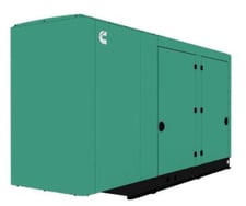 150 KW Cummins #RS150, Quiet Connect Series Liquid-Cooled Standby Generator, natural gas/propane, 1800 RPM
