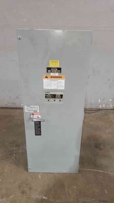 400 Amp, ASCO Series-300 #E00300030400N10C, automatic transfer switch, 480 Volts, 3PH (2 available)