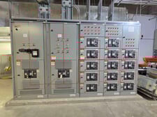 4000 Amp. GE Power Break, Switchboard Switchgear, Dual SSD, 4000A Main & 14 SHF 800A Sub Feeds, Cell 3