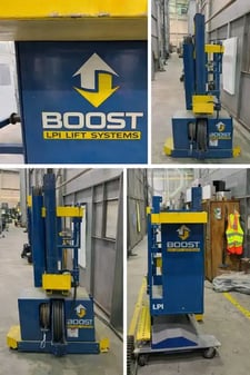300 lb. Boost #LSO110S1, LPI Lift/Work Platform, 10' Max Ht, Electric, 2022
