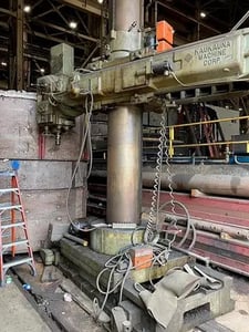 Kaukauna #140U, Portable Universal Drill & Tapping Machine, 8' Arm, 10 HP