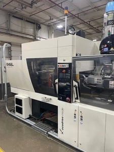 100 Ton, 2.76 oz., Engel #e-victory-170/100US, hybrid horizontal injection molder, 31.5" DL, CC300, 2019