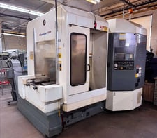 Kitamura #MyCenter-H300, CNC horizontal machining center, Fanuc Series 15M, (2) 12" x 12" pallets, Cat 40
