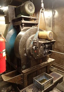 No. 208 Abbey Etna, swager, 2" tube capacity, (18) 2-3/8" diameter rolls