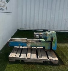 6" diameter x 4' length, Stainless Steel Auger, 7" trough width, Dodge M94517 gearbox, 25.6:1 ratio, 1 HP