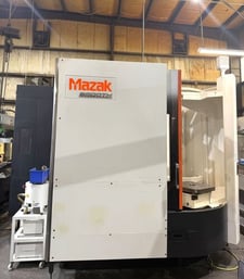 Mazak #HCR-5000, 5-axis UMC, 28.7" X, 28.7" Y, 28.7" Z, 18000 RPM, 47 HP, thru spindle coolant, probe, 120