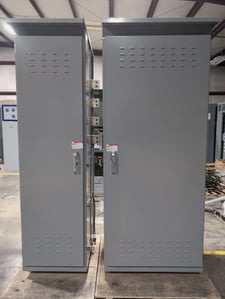 2000 Amps, Siemens, Low-Voltage Switchboard Lineup, 4-wire, (2) vertical sections, LSIG-protected trip unit