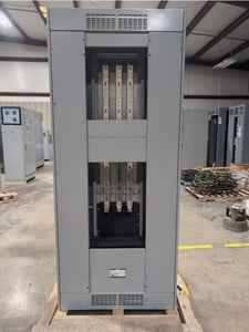 400 Amp. Siemens, P5E90MS200ABS, MLO Panelboard, indoor, 4-wire, 480/277 Volt, 3PH
