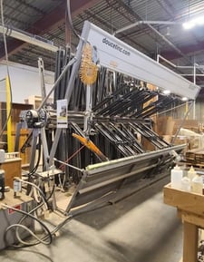 Doucet #SRX66-12.5-1108-40-R, Clamp Carrier, 16-Section, Hydraulic, 12.5' Clamping Width, (128) Total Clamps