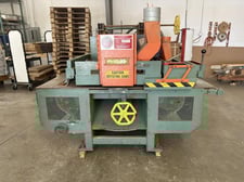 19" Mereen-Johnson #419-DC, Gang Rip Saw, 14" max diameter Tooling, 3.5" max Thickness, 6" Throat, 30-150