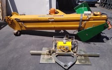.5 Ton, Elephant #LM2R, Jib Crane w/Hoist, 6' height, Articulating Arm, Vacuum Attachment, 2003