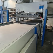Wemhoner #Basic-1000-Plus, Membrane Press, 112" x 59" Platens, 104" x 51" Press System, 240 Ton capacity, (6)