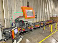 Elumatec #SBZ-150, CNC Profile Machining Center, 5-Axis, 392"/405.5" max Machining length, 405.5" X, 45.3" Y